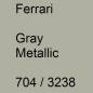 Preview: Ferrari, Gray Metallic, 704 / 3238.